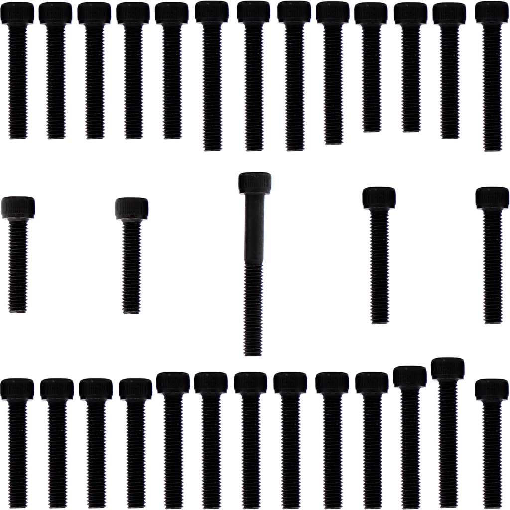 Kit parafusos aço liga tampa motor lateral esquerda+direita NX350 Sahara Sahara350 1990 a 1999