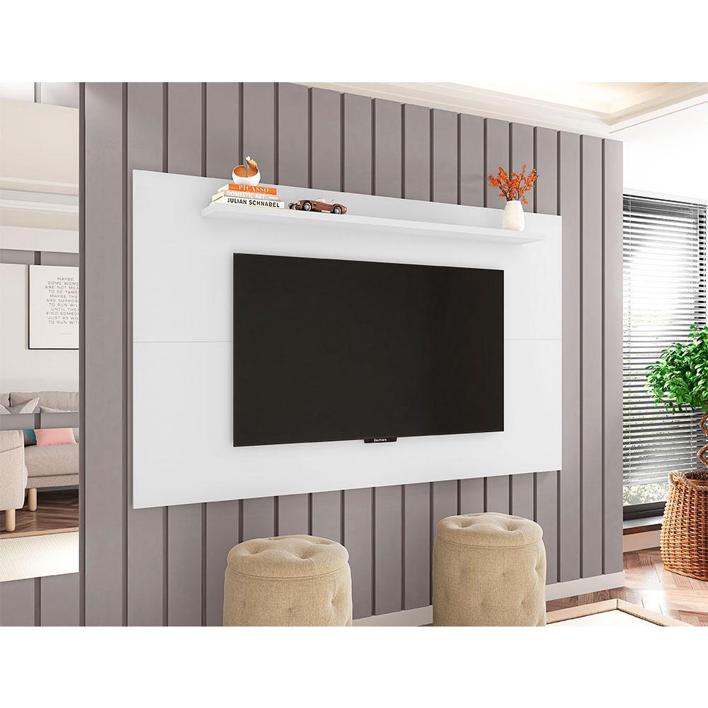 Painel Sala para TV até 65 Polegadas Elegant c/ 1 Prateleira em Oferta na Shopee