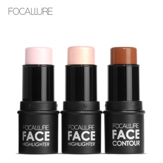 FOCALLURE Conjunto De Maquiagem Facial De Bastão De Contorno De 3pcs