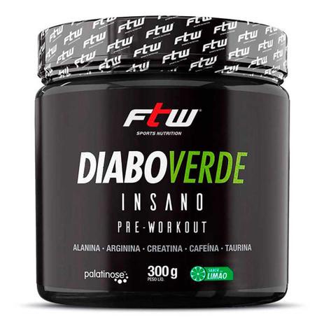 Pre Treino Diabo Verde Po 300g Ftw