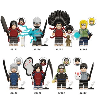 Desenho Animado Anime Mini Brinquedos Bloco Miniguras narutoes KDL814