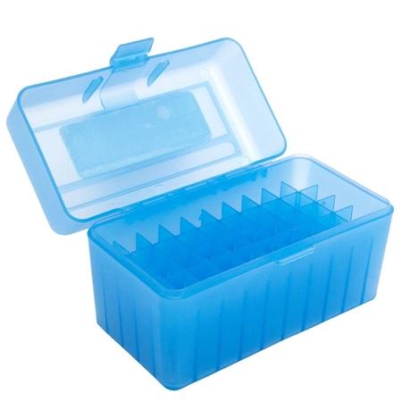 Caixa de Munição Ammo Box 50c Grande Azul - Nautika em Oferta na Shopee