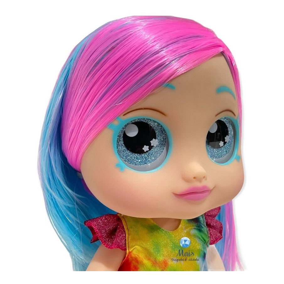 Boneca Com Acessório Surpresa Cabelo Colorido Diver Surprise | Shopee ...