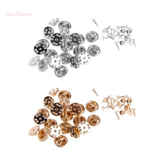 Broche Metal 20 Peças Pino Apertar Para Crachá Suporte Borboleta Cuidados Embreagem Fazer Joias Bricolage Artesanato em Oferta na Shopee