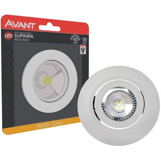 Spot Super Led 5w Branco Frio Lampada Direcionável Avant