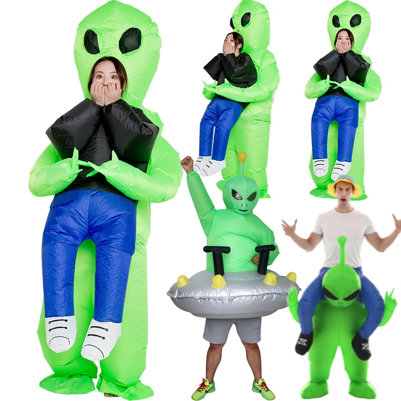 Fantasia Insuflável Alienígena Meninos Festa Cosplay Engraçada Anime De Halloween Para Homem Mulher em Oferta na Shopee