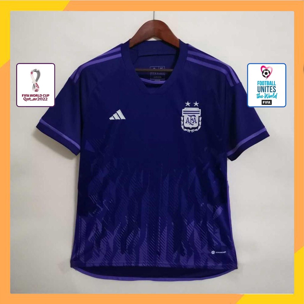 Camisa Nacional De Futebol Jersi Longe Equipe Tamanho S Xl