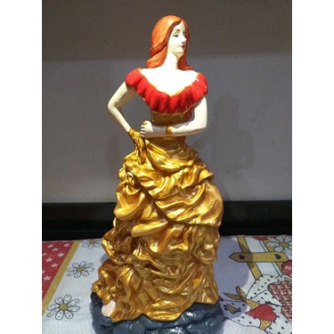 IMAGEM CIGANA ROSA MARTINS EM GESSO 40 CM