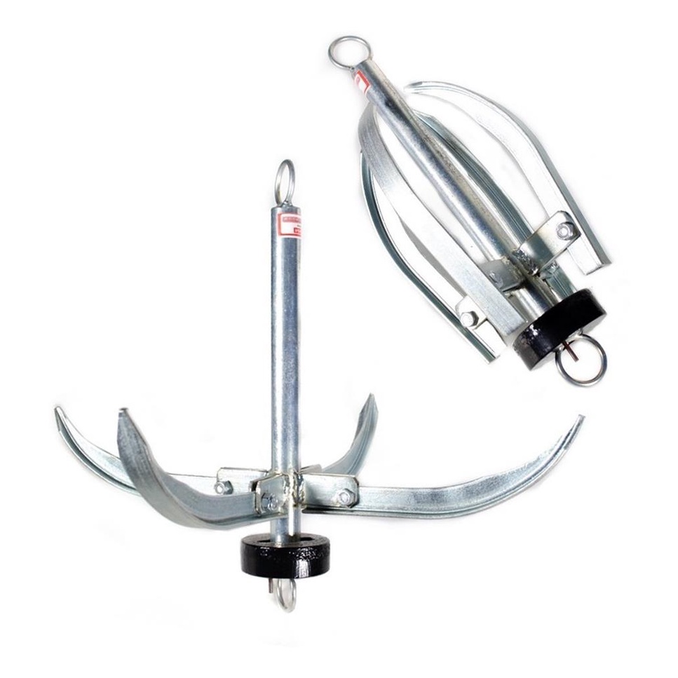 Ancora Poita Dobravel 3,2 kg Ferro Macico - Caiaque Jetski