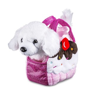 Pelúcia Cutie Handbags Poodle Rosa Multikids - BR1716 em Oferta na Shopee