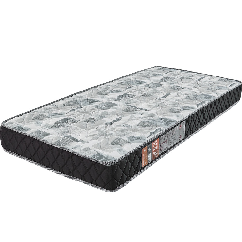 Colchão para Pousada Hostel Alojamento Solteiro Espuma D28 Certificado Inmetro Ortopédico 78x188x14cm - BF Colchões