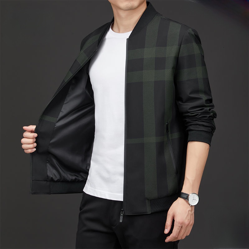 Fit Type Stand Up Collar Business Coat~simple Casual Fashionable