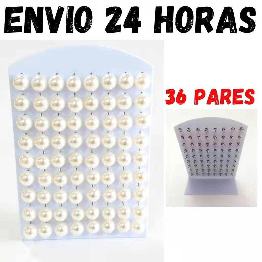 Cartela Brincos De Perolas 36 Pares Atacado Revenda Lembrança de Casamento