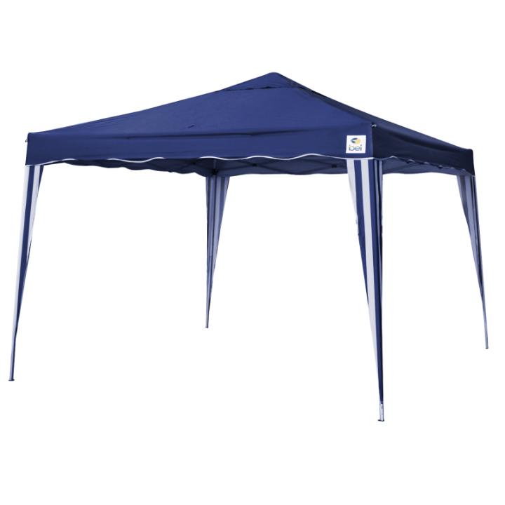 Tenda Gazebo Azul em Poliéster 3X3 Metros Articulada 330300 BELFIX em Oferta na Shopee