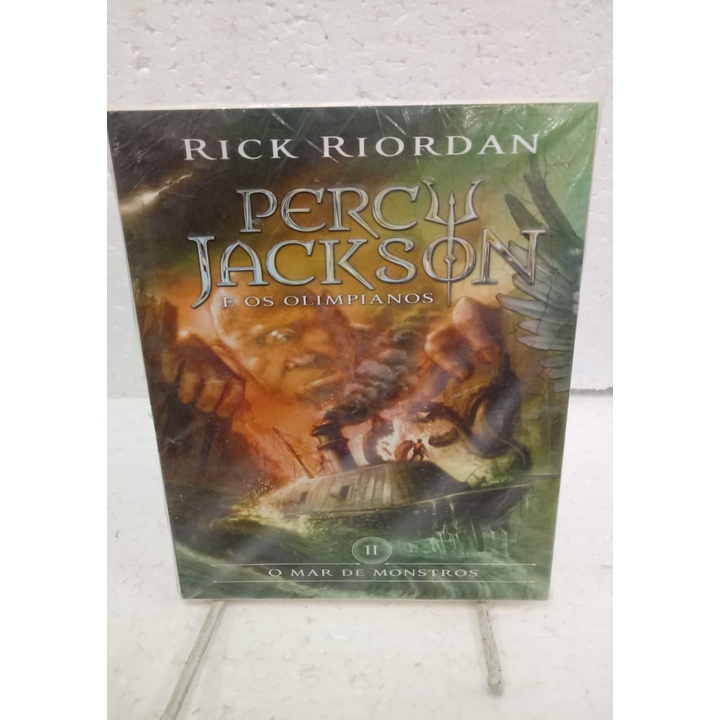 Percy Jackson E Os Olimpianos Vol 2 O Mar De Monstros Autor Rick Riordan Shopee Brasil