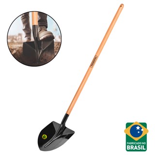 Pá de Bico N°2,5 Com Cabo Reto 120cm 77459/534 TRAMONTINA