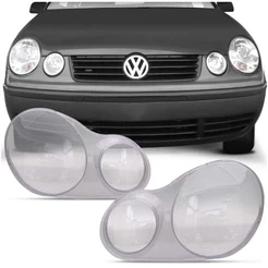 Lente Farol Principal Volkswagen Polo 2003 2004 2005 2006
