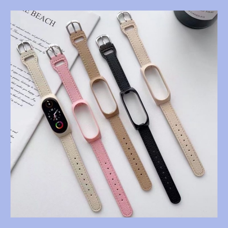Fashion Diamond per Xiaomi Band 7 6 cinturino in acciaio