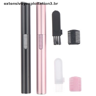 Tesoura Elétrica De Beleza Para Sobrancelhas Facial Mini Aparador De Cabelo Portátil Feminino .