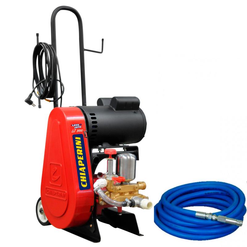 Lavadora Alta Pressão Lava Jato Motor Weg 3,0 HP 400 Libras LJ 3100 CHIAPERINI - Home & Living