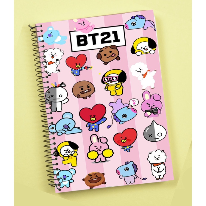 Caderno BT 21 Personalizado - 10 Matérias 200 Folhas em Oferta na Shopee