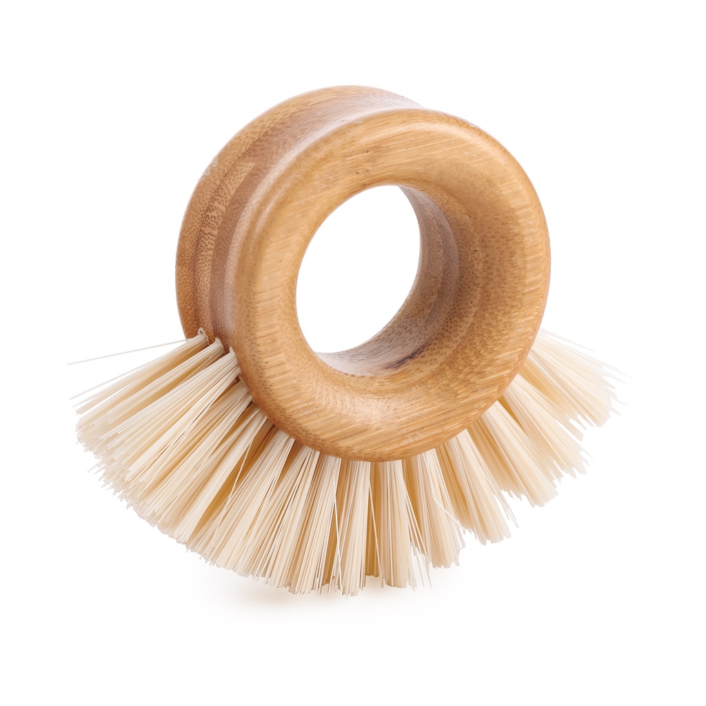 Escova de frutas e legumes de bambu - Oikos em Oferta na Shopee