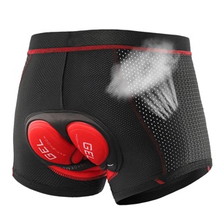 Calções De Ciclismo Newboler 5D/3D Respirável Em Gel Almofada À Prova De Choque Bicicleta De Calça Curta em Oferta na Shopee