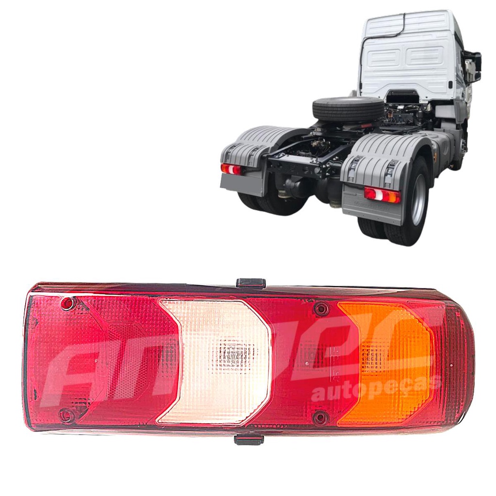 Lanterna Traseira Mercedes Actros Atego Accelo Atego Direito em Oferta na Shopee