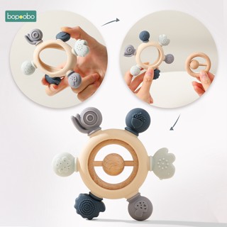 Nova Chegada 1PC Baby Toy Training Grip Food Grade Material De Silicone Para Segurança BPA Teether Brinquedos Educativos Infantis