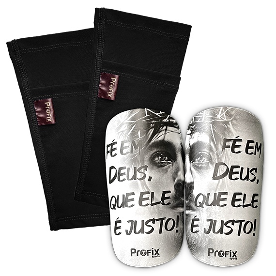 Kit Caneleira Profix - Caneleira Profix Fé Em Deus Que Ele e Justo + Porta Caneleira Profix Preto
