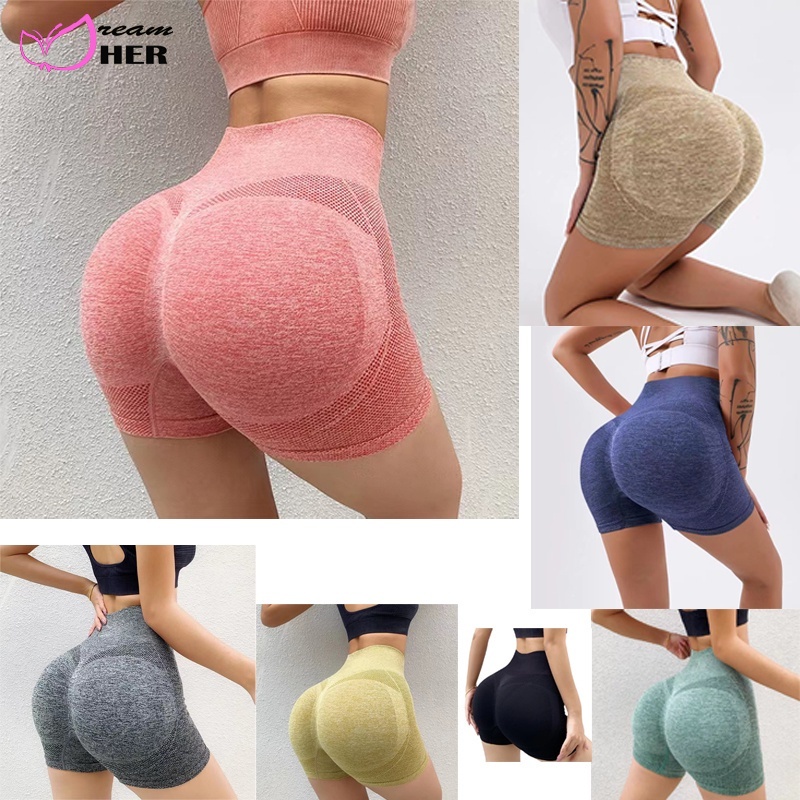 Legging Shorts Feminino Suplex Cintura Alta Levanta Bumbum Fitness Yoga Calça Esportiva Ginástica Mulheres conjunto academia legging academia