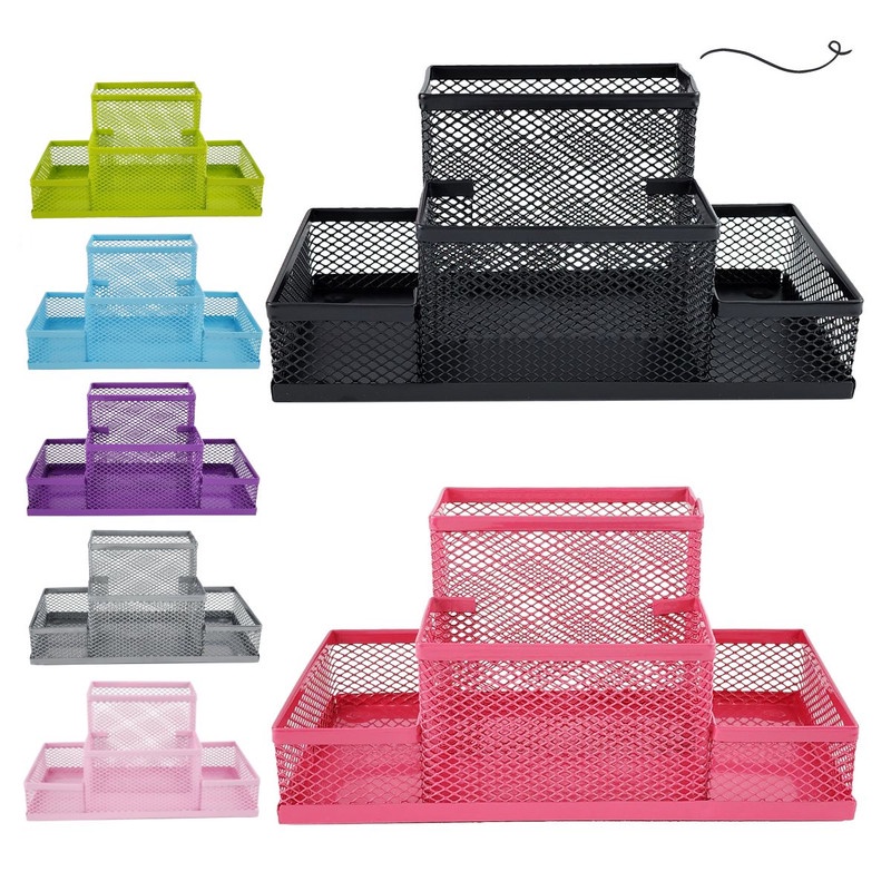 Kit Organizador Porta Caneta Porta Treco Porta Lápis Organizador De Mesa Escritório Home Office