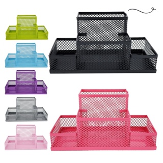 Kit Organizador Porta Caneta Porta Treco Porta Lápis Organizador De Mesa Escritório Home Office em Oferta na Shopee