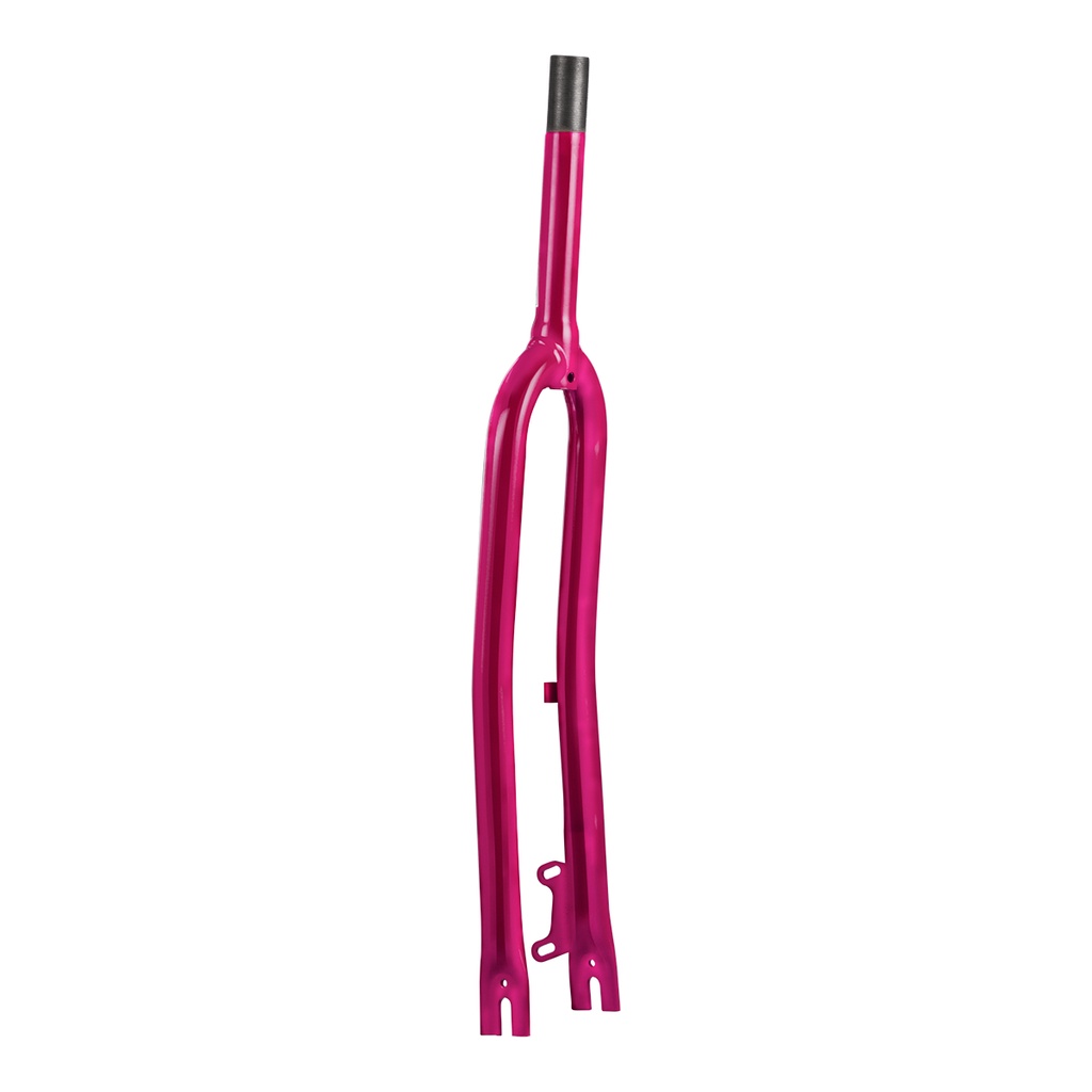 Garfo De Bicicleta Aro 29 Com Freio A Disco Original Em Aço Carbono Ultra Bikes Para Modelo Chrome Line Rosa Verde