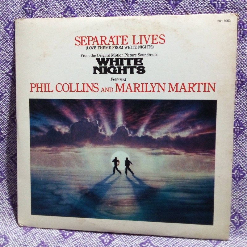 Compacto Phil Collins And Marilyn Martin - Separate Lives - Ag25