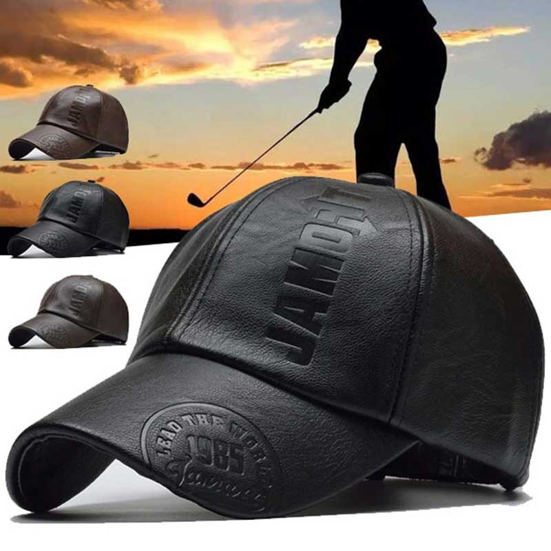 Boné de Beisebol de Couro Masculino, Bonés Esportivos da Moda, Boné Militar do Exército, Boné de Beisebol Vintage Britân