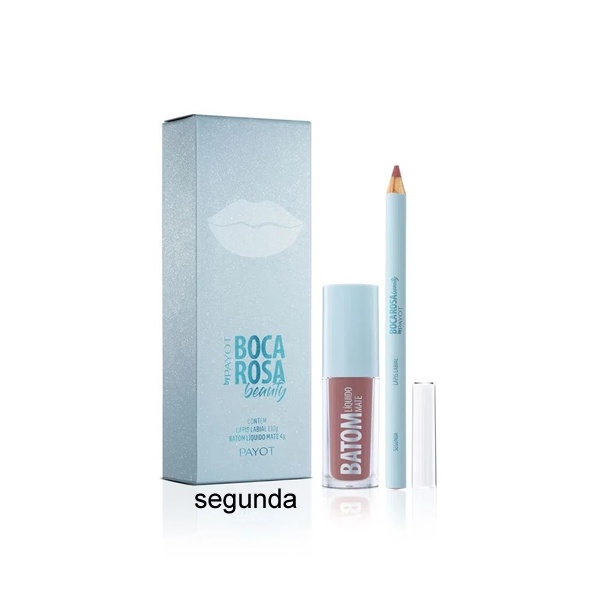 Kit Especial Lapis Labial + Batom Liquido - Boca Rosa Beauty