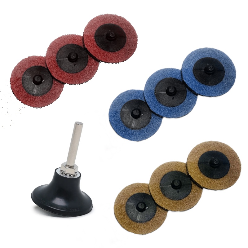 Kit Suporte + 9 Discos Roloc Pferd 50mm Desbaste