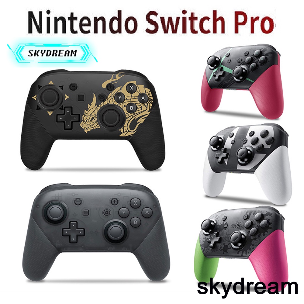 Controle Nintendo Switch Pro Sem Fio Bluetooth Gamepad Joystick