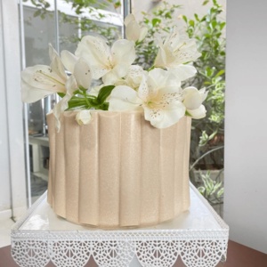 Placa Origami Cake - Semicilíndrico Bwb 10153 - Home & Living
