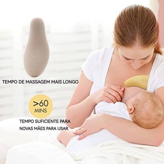 Massageador mamário que pode aliviar a mastite e promover a secreção de leite