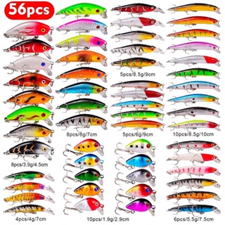 Isca Kit De Artificial Atrações De Pesca Em Sal/Água Doce Para Baixo em Oferta na Shopee