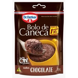 Caixa c/ 24un Bolo de Caneca Chocolate 70g - Dr Oetker