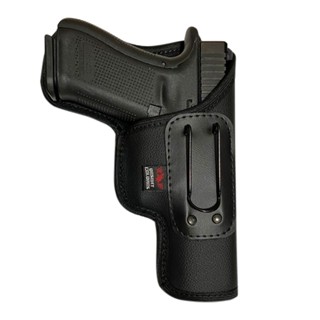 Coldre Velado Para Pistolas Glock G17, G22 e Taurus TH9, TH40, TH380 em Neoprene e Couro P.U
