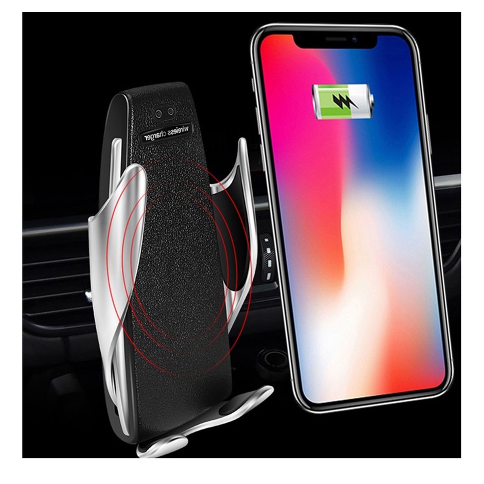 Suporte Veicular Carregador Indução Veicular Sem Fio iPhone Android 10W