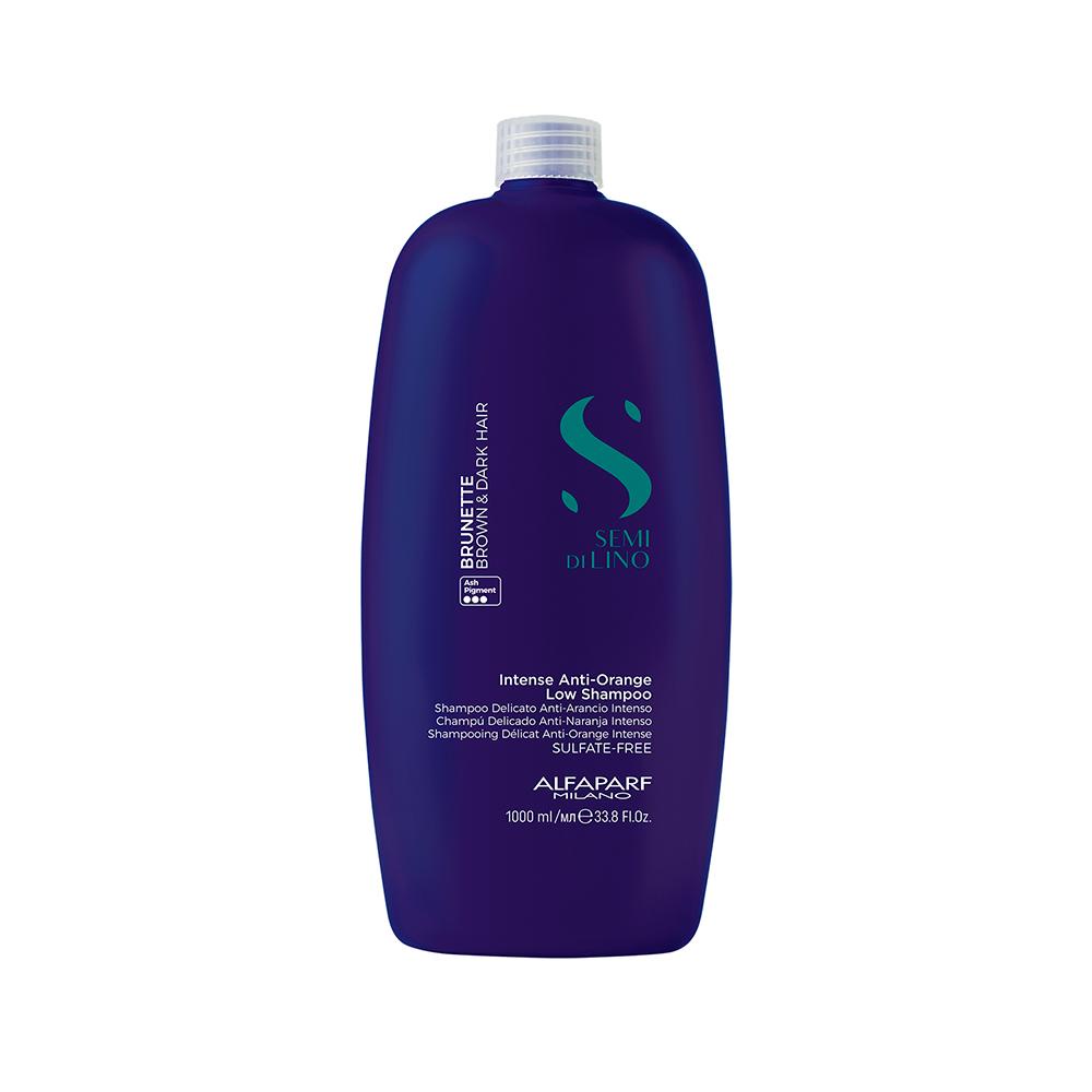 Alfaparf milano professional semi di lino brunette anti-orange shampoo 1000ml - Beauty