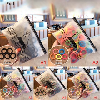[50pcs/Conjunto Elástico Colorido Faixas De Cabelo Elásticas Coloridas Suporte De Rabo De Cavalo Meninas Acessórios COD