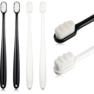 Escova De Dentes Ultrafina Micro-Nano Com Cerdas Macias Superfina / Escova De Dentes Doméstica Cuidado Com Os Dentes