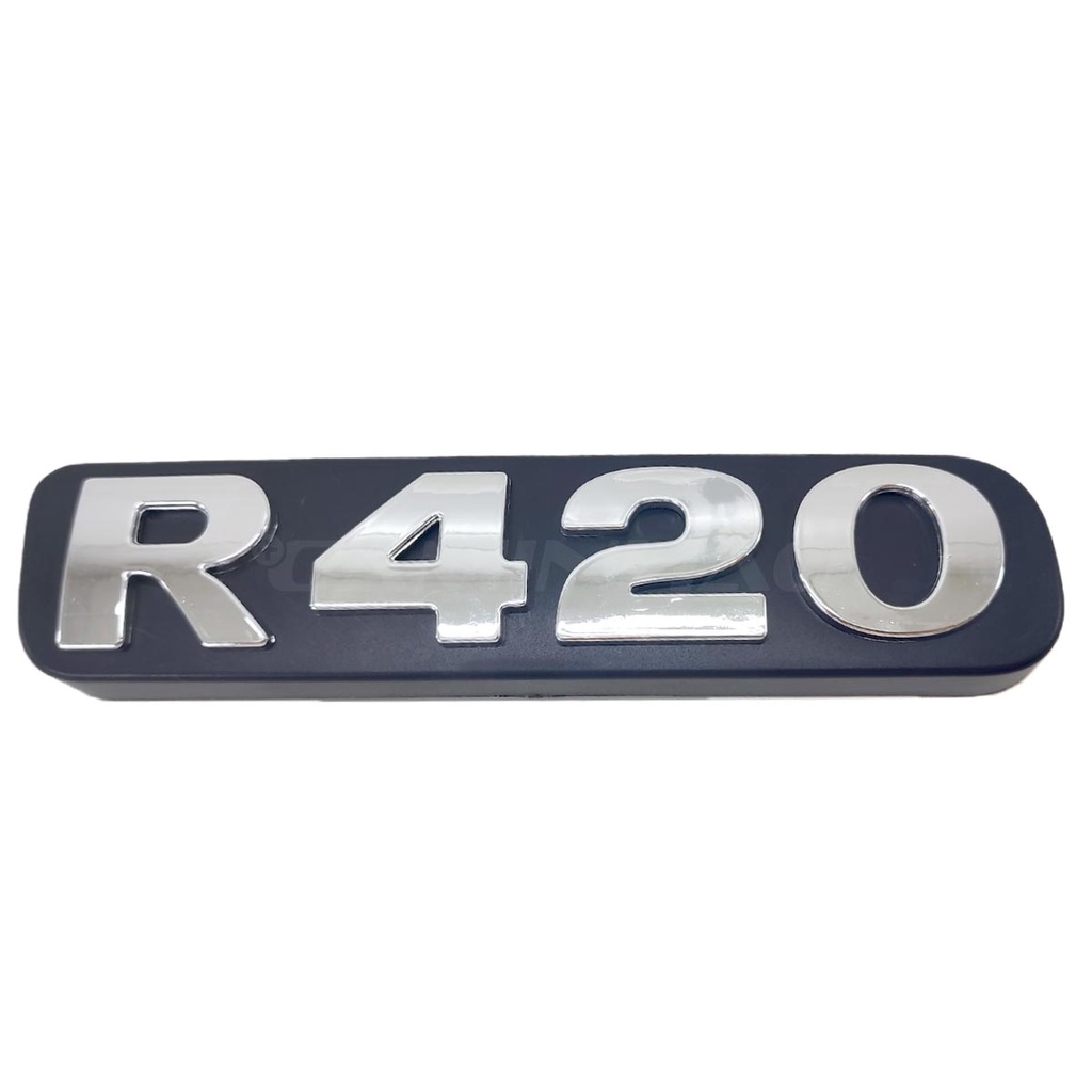 Emblema Letreiro Modelo Potência Scania S5 2011... R420 Cromado (1890319) - Spare Parts and Accessories for Vehicles