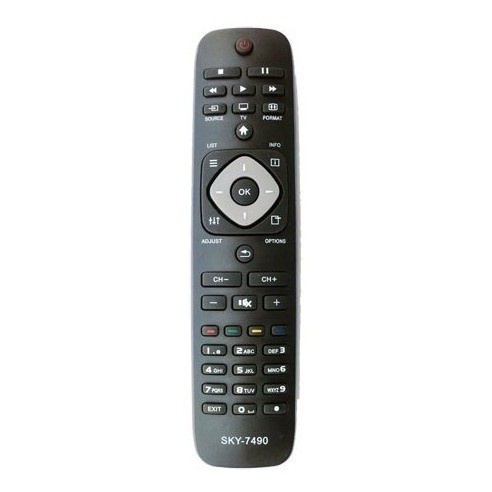 Controle Remoto Para Tv Philips Lcd Led Rc2954101 Sky-7490 / Fbg-7490
